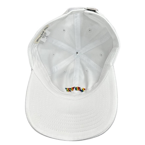 Wembley "Love" Rainbow Embroidered Adjustable Baseball Cap - Picture 10 of 12